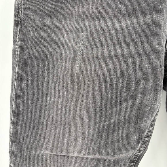 Allsaints men’s gray skinny punk Y2K grudge distress cigarette jeans size 30 - Picture 5 of 16